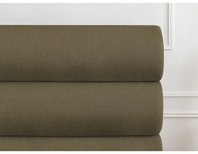 Pat matrimonial verde închis tapițat cu spațiu de depozitare și somieră 180x200 cm Jagna – Bobochic Paris