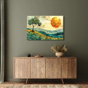 Tablou - Ilustrație peisaj (90x60 cm)