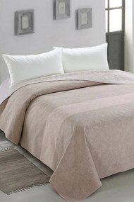 Cuvertură pat reversibilă Decor bej 220x240 cm