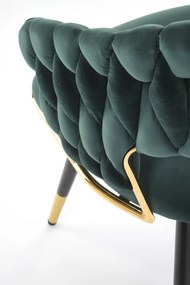 Scaun K551 velvet verde