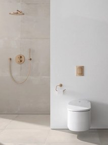 Grohe Skate Cosmopolitan S Clapeta de actionare WC Dual Flush, cupru mat (brushed warm sunset)