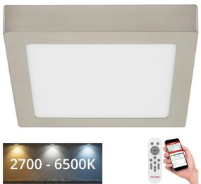 Plafonieră LED RGBW Telefunken 309602TF LED/18W/230V 2700-6500K Wi-Fi Tuya + telecomandă