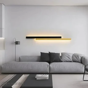 Aplica Led, Elit'S, Negru-Gold, Esn3929 BK+GD, 80CM