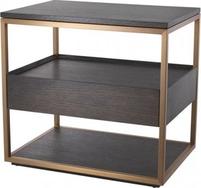 Masuta laterala cu sertar design elegant LUX Parker 114216 HZ