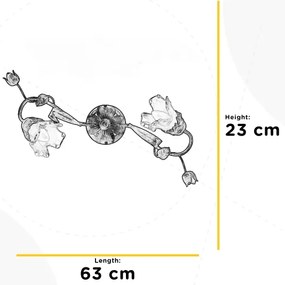 Plafonier ONLI ARIANNA 2xE14/6W/230V