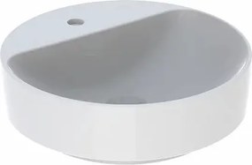 Lavoar pe blat Geberit Variform 45 cm fara orificiu preaplin