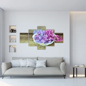 Tablou cu decorațiune din lavanda (125x70 cm), în 40 de alte dimensiuni noi