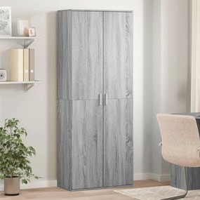vidaXL Dulap înalt, gri sonoma, 70x35x180 cm, lemn prelucrat