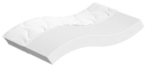 vidaXL Saltea cu arcuri bonnell, fermitate medie, 100x200 cm