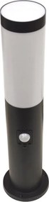 Lampă de exterior cu senzor LOPPA 1xE27/60W/230V 45 cm IP44 neagră