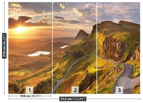 Fototapet Munții Sunrise