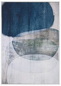 Tablou decorativ in ulei multicolor din lemn de Pin si panza, 94,5x4,3x67 cm, Bold Abstract Bizzotto