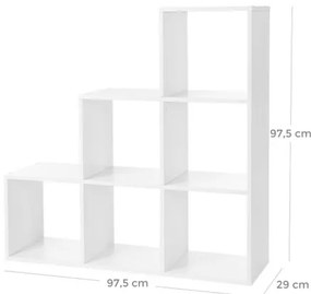 Bibliotecă DOVARO albă