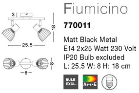Aplica perete/tavan moderna Fiumicino NVL-770011