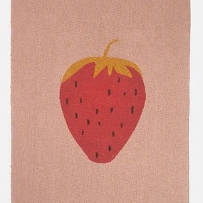 Patura Strawberry - Bumbac Rosu L(100 cm) W(80 cm)