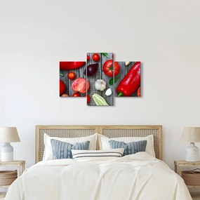 Tablou cu legume (90x60 cm)