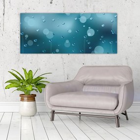 Tablou cu picături (120x50 cm)