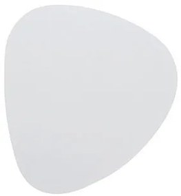 Aplica de perete cu lumina ambientala design modern Lidia alb 27cm