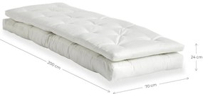 Fotoliu extensibil adecvat pentru exterior Karup Design Design OUT™ Buckle Up Beige, bej