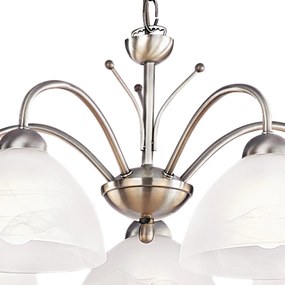 Lustra suspendata stil clasic Milanese 5L alama antic 1135-5AB SRT
