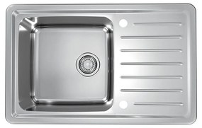 Chiuveta inox Alveus Galeo 20 Satin 79x50 cm