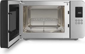 Cuptor cu microunde si gratar 4in1 SMEG Collezione MOC01BLMEU, 1900 W, 29 l, 18 programe, Inchidere lina, Semnal sonor, Ecran LCD, Negru mat