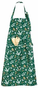 Șorț de bucătărie Crăciun verde, 70 x 90 cm