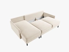 Coltar extensibil 5 locuri Scott catifea L212 cm