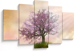 Tablou - Copacul înflorit în deal (150x105 cm)