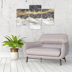 Tablou - Mandala în marmură (90x60 cm)