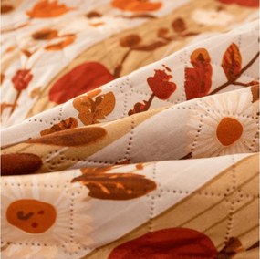 Cuvertura de pat PUMPKIN STRIPES, colorata Dimensiune: 220 x 240 cm