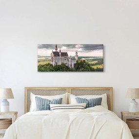 Tablou - Castelul pe stânci (120x50 cm)