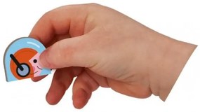 Janod - Set interactiv magnetic MAGNETIBOOK vehicule de transport