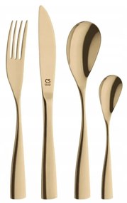 Set 24 tacamuri Bocholt Gold, inox, 3 mm