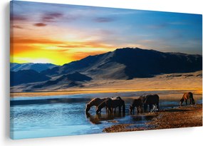 Tablou - Alimentarea cu energie electrică (90x60 cm)