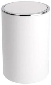 Coș de gunoi alb din plastic 5 l Inca – Wenko