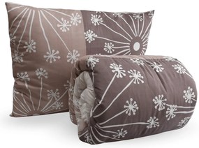 Set pilota pentru toate anotimpurile 140x200 cm din fibra siliconica cu perna 70x90 cm POLARIA