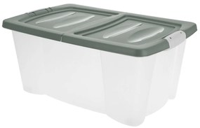 Recipient cu roți si capac, 45 l