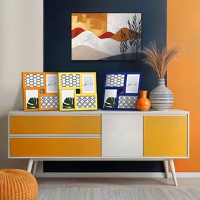 Ramă foto galbenă de agățat 27x27 cm – knor