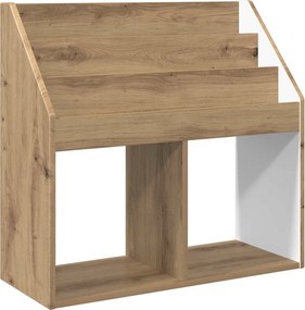 vidaXL Raft pentru copii Stejar Artizanal 72,5 x 29,5 x 69 cm