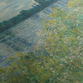 Tablou - Claude Monet, Banks of the Seine, reproducere (90x60 cm)