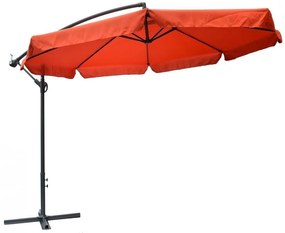 Umbrelă de soare teracotă 300cm EXCLUSIV