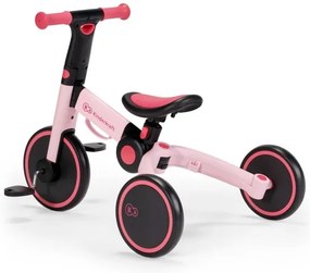 KINDERKRAFT - Bicicletă 3în1 4TRIKE pentru copii, roz