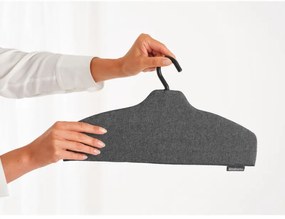 Suport de călcat cu fier de călcat manual cu abur Brabantia Linn 1008931, cârlig pivotant 360C, negru