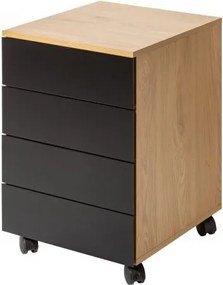 Dulapior cu sertare si role, modern si functional Studio