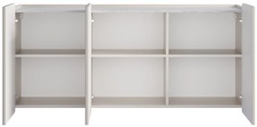 Comodă suspendată Malmi 150 cm - cashmir / crema bianca / auriu