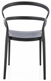 Scaun de bucătărie Onbela, negru