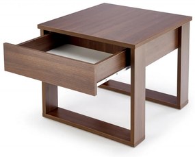 Masuta de cafea Nea patrata nuc inchis L60 cm