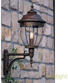 Aplica iluminat exterior din fier forjat, WL 3449