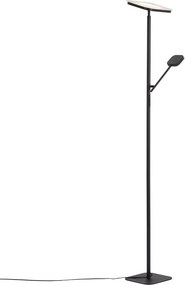 Modern Floor Lamp Black incl. Dimmable LED - Divana